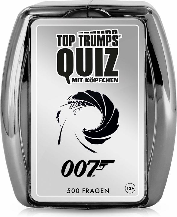 Produktbild Unique Top Trumps Quiz James Bond (Deutsch, 2022)