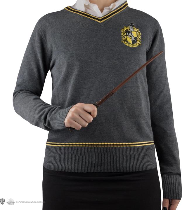 Image du produit Cinereplicas Harry Potter - Hufflepuff - Pull gris tricoté - Large (L)