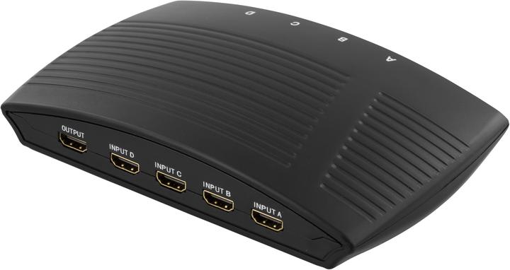Image du produit Deltaco HDMI-206 - HDMI - plastique - 1080p