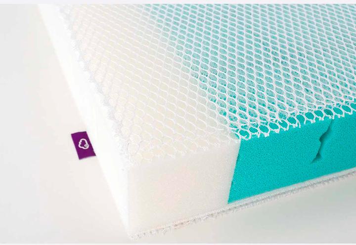 Actual product image Träumeland Traeumeland Baby Mattress Spring Air (60 x 120 cm)