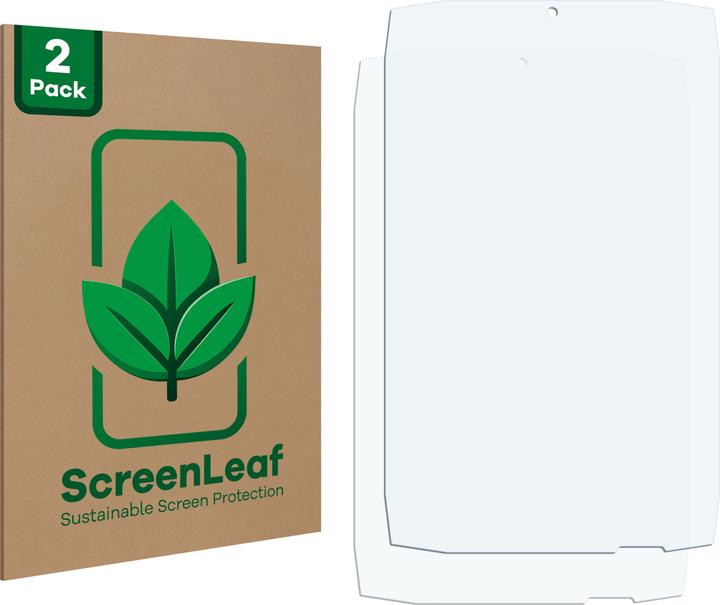 Actual product image ScreenLeaf Protective film sustainable screen protector screen protector film clear transparent (2 Piece, Core T4)