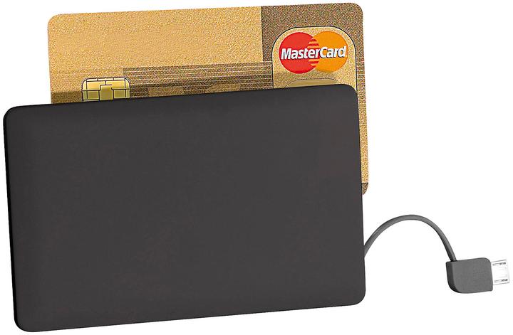 Produktbild Revolt Ultra-Slim im Kreditkarten-Format (2500 mAh, 9.25 Wh)