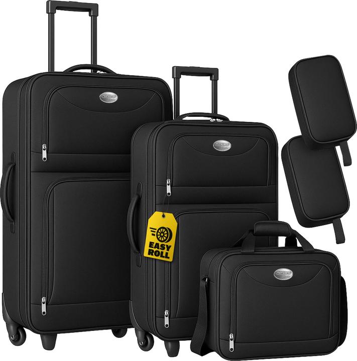 Produktbild Monzana Kofferset (60 l, Handgepäck (bis 50l), M (50 - 90l), L (90 - 115l))