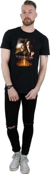 Image du produit Supernatural Mens Join The Hunt Poster Cotton T-Shirt (XXL)