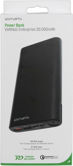 Actual product image 4smarts VoltHub Enterprise (20000 mAh, 100 W, 74 Wh)