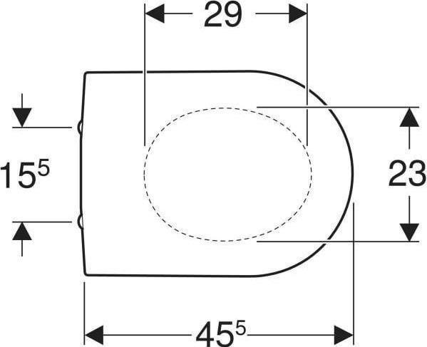 Produktbild Geberit WC-Sitz iCon