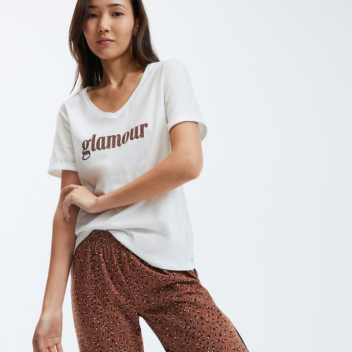 Immagine prodotto La Redoute Collections Pigiama con stampa animalier (46)