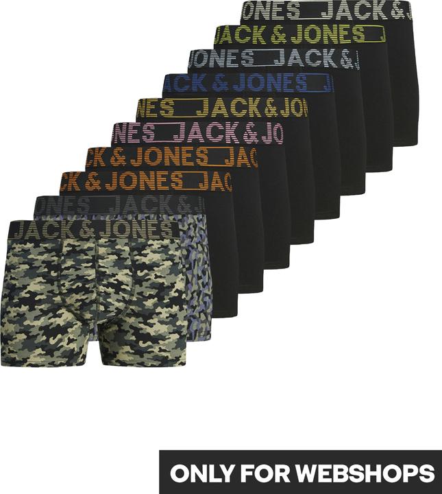 Jack & Jones Boxershort Casual Stretch JACDANNY TRUNKS 10 PACK