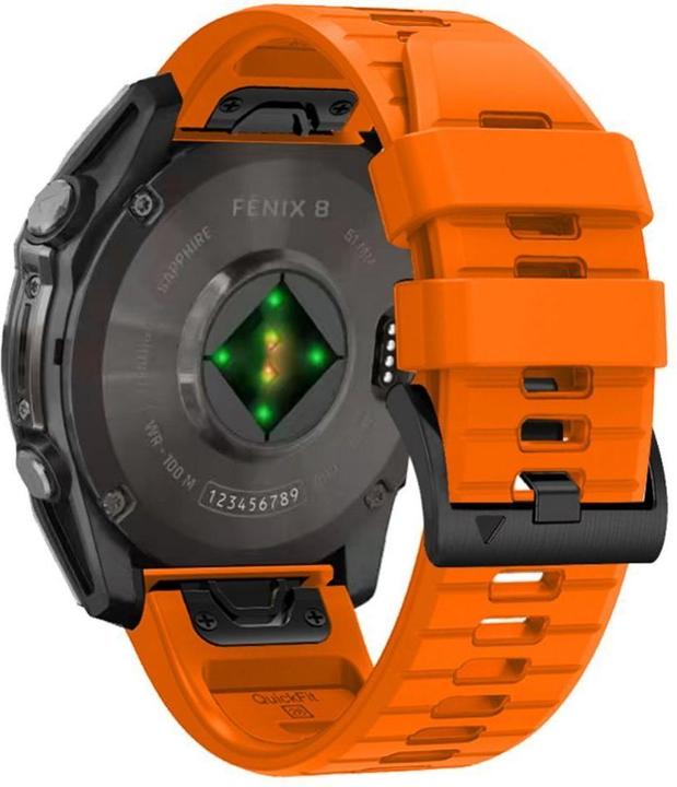 Immagine prodotto Tech-Protect LINEA IN SILICONE GARMIN FENIX 5X / 5X PLUS / 6X / 6X PRO / 7X / 8 (51 MM) ARANCIONE