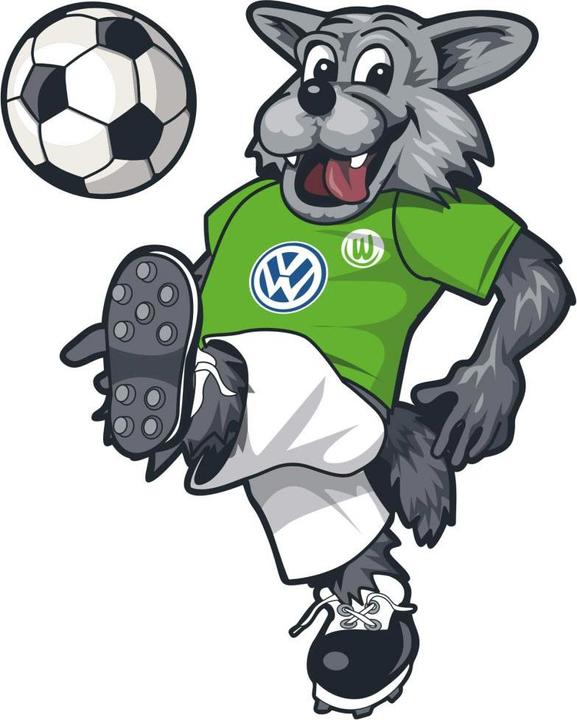 Actual product image VfL Wolfsburg Wölfi (50 x 63 cm)