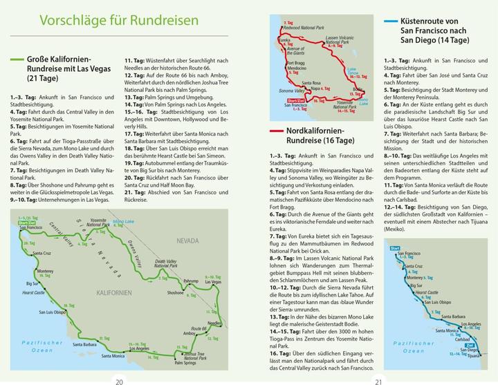 Image du produit Reise-Handbuch Reiseführer Kalifornien (Allemand, Manfred Braunger, Ralf Johnen, 2023)
