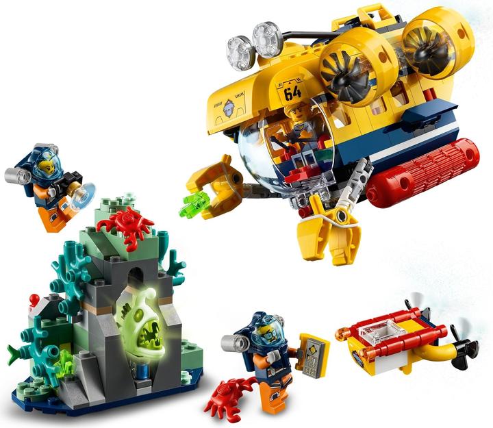 Actual product image LEGO Marine research submarine (60264, LEGO City)