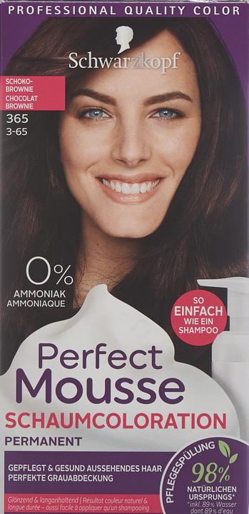 Actual product image Schwarzkopf Perfect Mousse (Chocolate brownie)