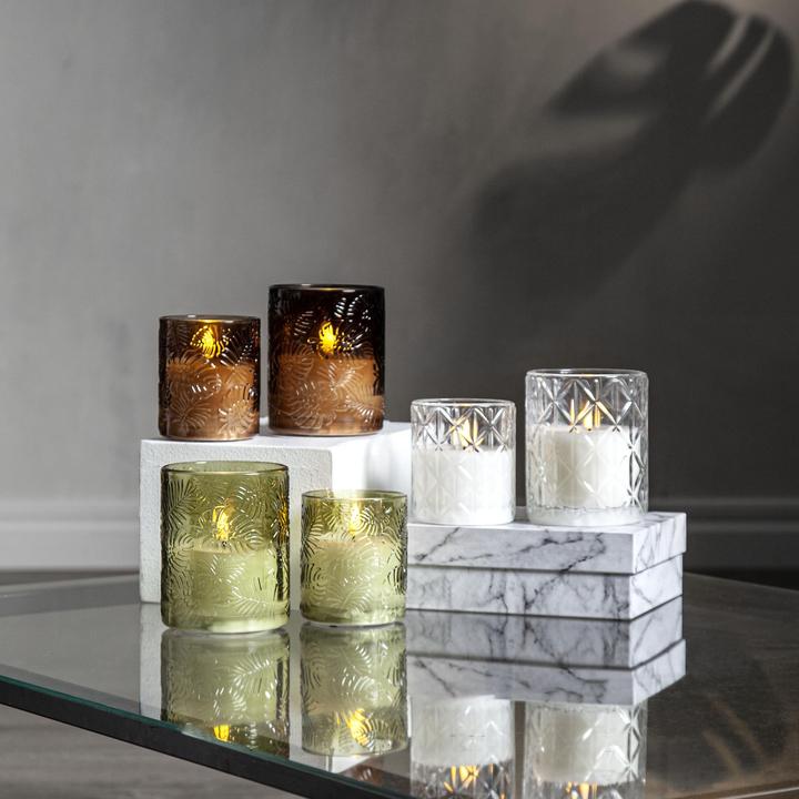 Actual product image Star Trading LED Pillar Candle Flame Leaf (1 x)