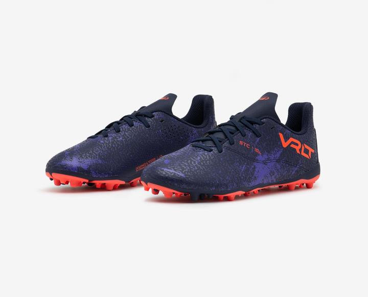 Actual product image Kipsta Kids' Lace-Up Football Boots Viralto I MG/AG - Blue (36)