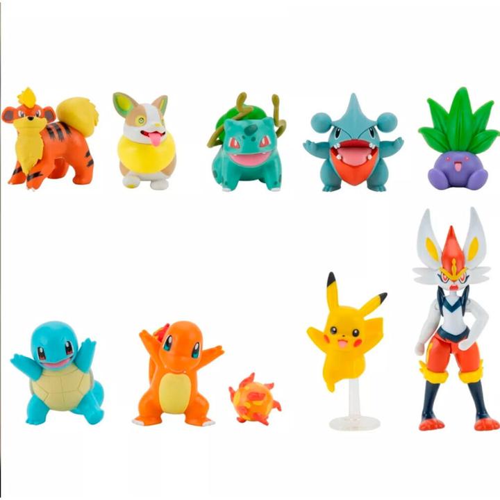 Productafbeelding Pokémon Pokemon - Battle Figure 10 Pack (PKW2855)