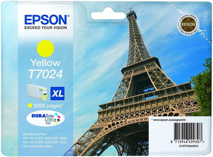 Produktbild Epson T7024 DuraBrite Ultra (Y)