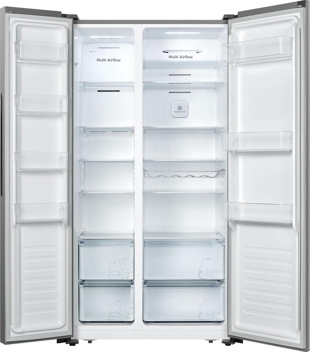 Actual product image Hisense RS677N4BIE Side-by-Side Fridge Combination Freestanding E (519 l)
