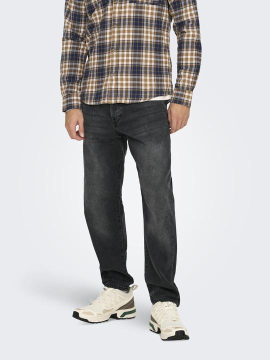 Produktbild Only & Sons Onsyoke Tapered Box Tai Dnm Cbo Noos (W30/L30)