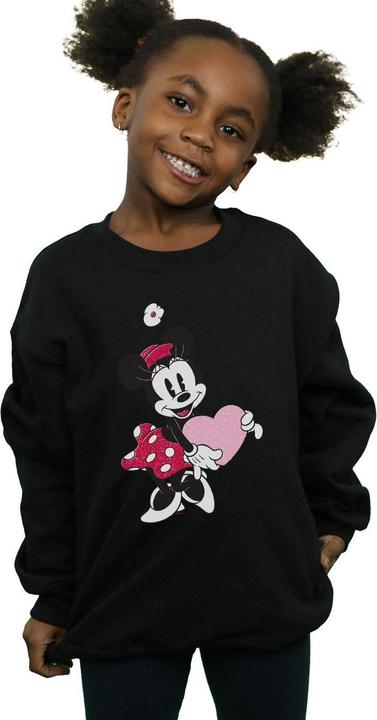 Immagine prodotto Disney Minnie Mouse Love Heart Felpa Ragazze (128)