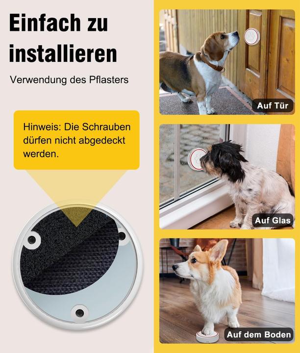 Actual product image ChunHee Katzen- und Hundeklingel (Wireless)