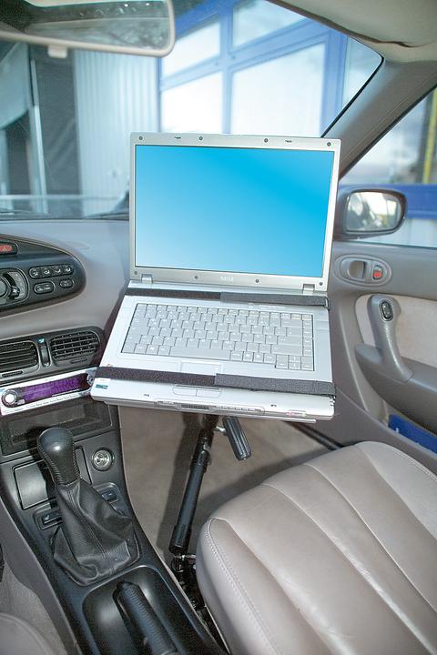 Image du produit Lescars Bureau mobile pour les voitures