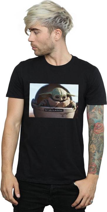 Immagine prodotto Star Wars The Mandalorian Don't Make Me Maglietta Uomo (M)