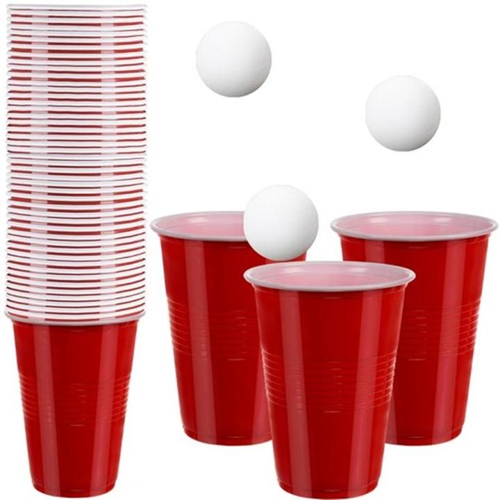 Ruhhy Jeu de bière pong - 50 tasses Ruhha 21232