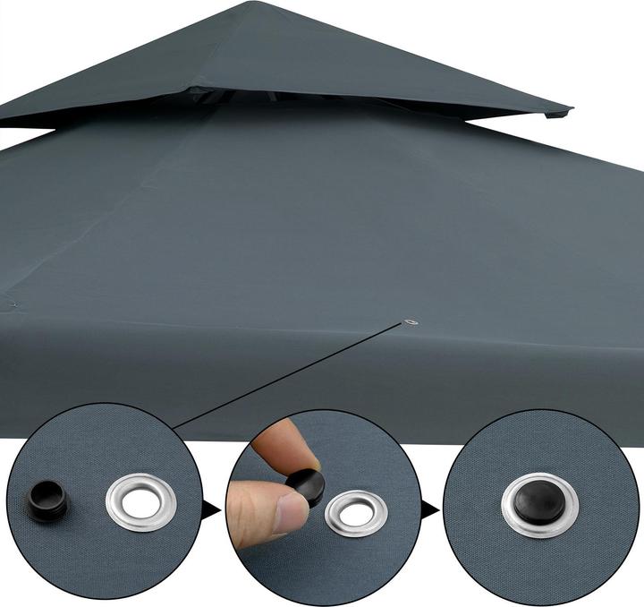 Produktbild Casaria Pavillon Lorca 3x3m (300 cm, 300 cm)