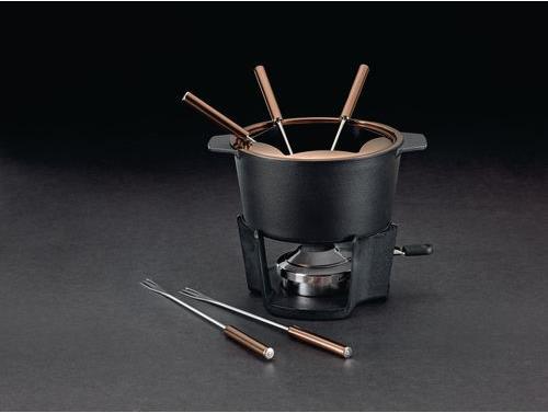 Actual product image Koenig Cast iron fondue set (Chinoise Fondue, Cheese fondue)