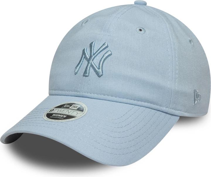 New Era 9Twenty Damen Cap - Leinen New York Yankees Sky