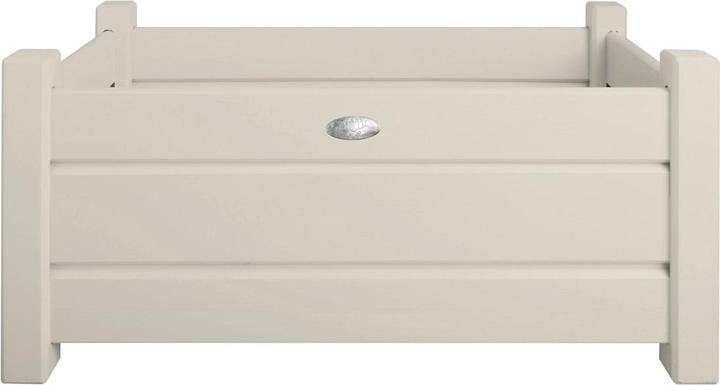 Immagine prodotto Esschert Design Fioriere rettangolari bianche, set S/L (30.30 cm)