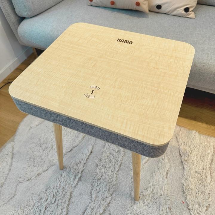 Actual product image Kama Coffee & bedside table with speaker and wireless charging