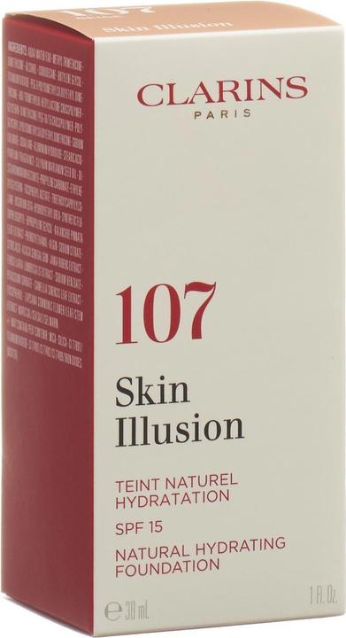 Produktbild Clarins Skin Illusion SPF15 Nr. 107 - Beige (107 Beige)