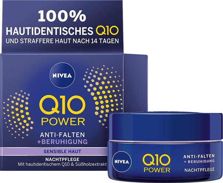 Produktbild NIVEA Q10 Sensitiv, Nachtcreme, 50 ml (50 ml)
