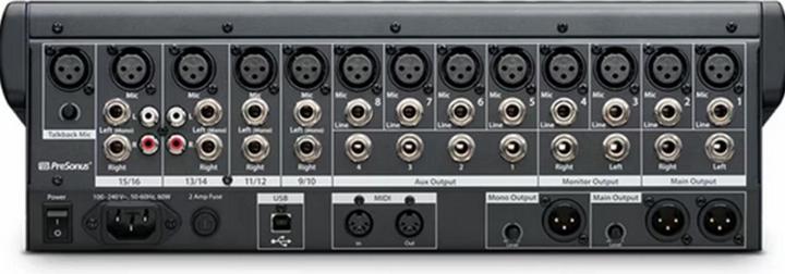 Immagine prodotto PreSonus Mixer StudioLive 16.0.2 USB (Mixer da studio e live)
