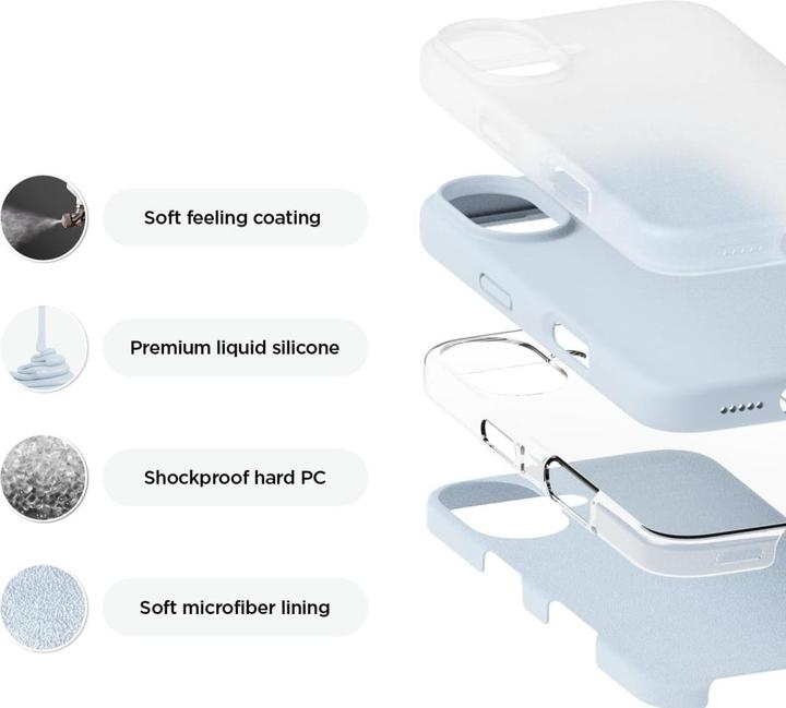 Produktbild Screenguard Liquid Silicone Case (Apple iPhone 16 Plus)