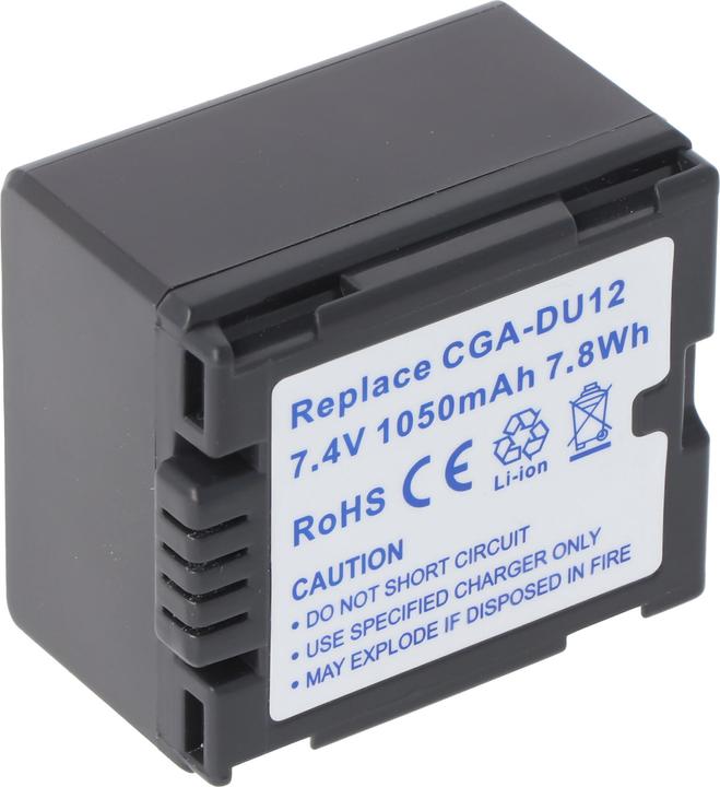 Produktbild AccuCell Akku Panasonic CGA-DU12, VW-VBD120 (Akku)