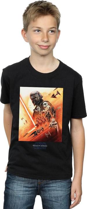 Immagine prodotto Star Wars First Order Poster Maglietta Ragazzi (152, 158)
