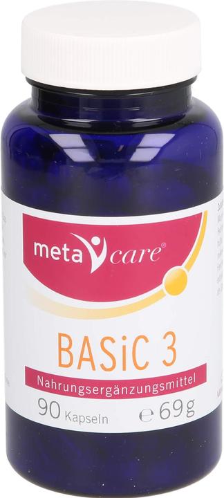Image du produit Meta Care Basic 3 capsule (90 pièce(s), Capsules, 110 g)