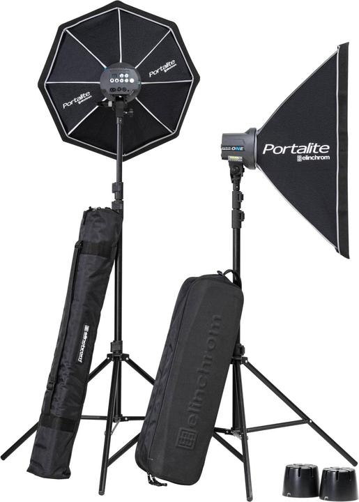 Elinchrom Kit compatto D-Lite RX One/One Kit (100 W, Set)