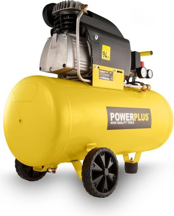 Powerplus Kompressor geschmiert 1500W - 50L (8 Bar, 50 l)