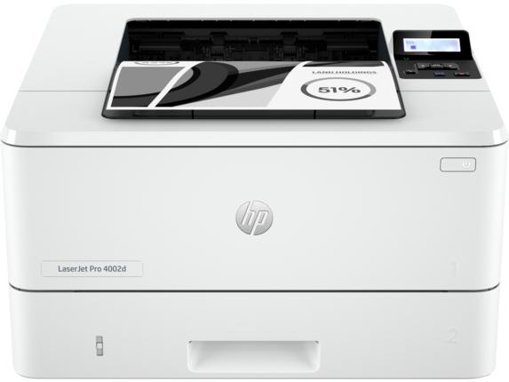 Actual product image HP LaserJet Pro 4002d Printer (Laser, Black and white)