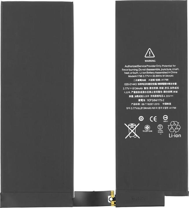 Actual product image OEM Battery for iPad Pro 10.5-inch (2017) (A1701,A1709)