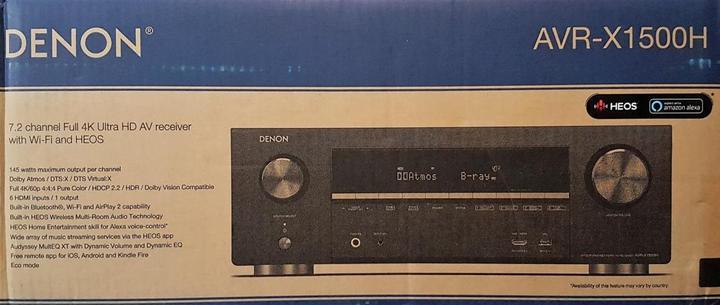 Produktbild Denon Avr-X1500h (7.2 Kanal, FM)