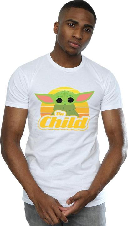 Immagine prodotto Star Wars The Mandalorian The Child Retro Maglietta Uomo (M)