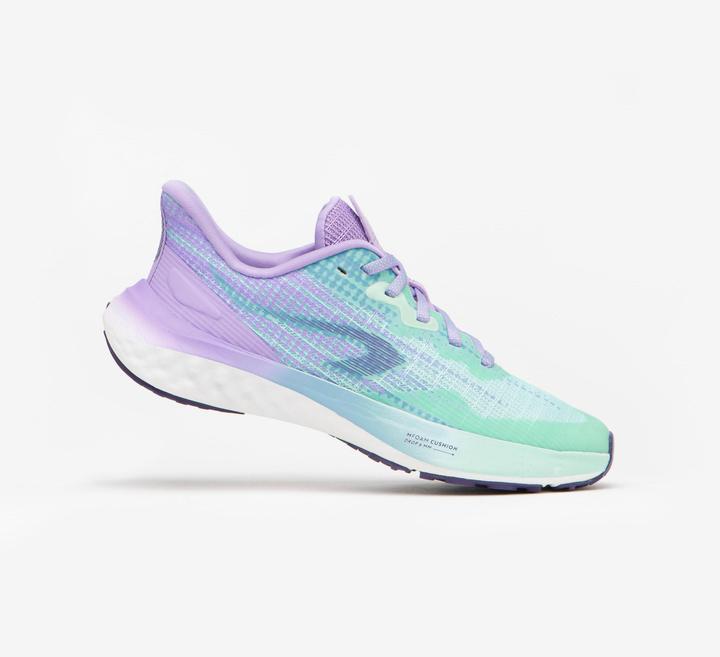Produktbild Kiprun Laufschuhe Kinder - K500 Fast grün/lila (35)