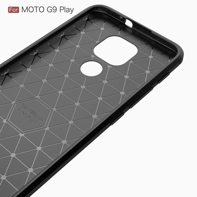 Immagine prodotto MU Style Serie Softcase in fibra di carbonio TPU (Motorola Moto G9 Play)
