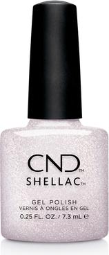 CND Shellac Night Brilliance Semi-Transparent Gold Glitter UV Nail Polish Gleam & Glow Collection (Gold, Gel-Effekt Nagellack)
