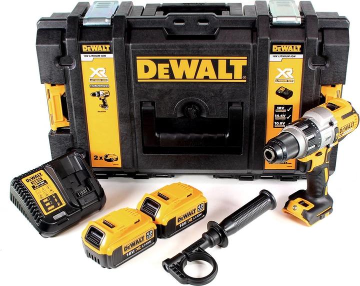 Productafbeelding DeWalt DCD 996 M2 Accu Klopboormachine 18C 95Nm Borstelloos + 2x Accu 4,0Ah + Snellader + T (Oplaadbare batterij)